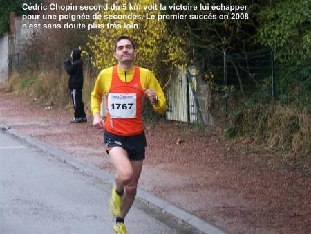 CEDRIC 2EME DU 5KM DE CAUDRY 